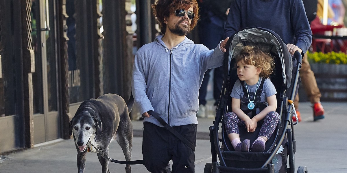 Peter Dinklage, córka, pies