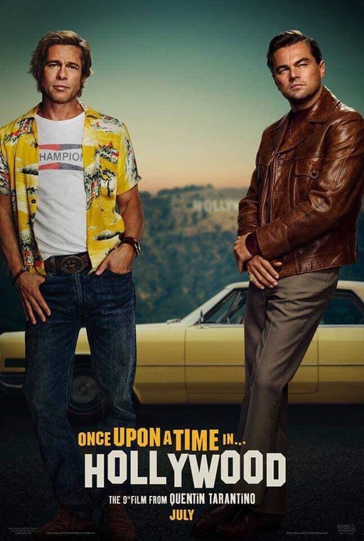 Plakat do filmu "Once Upon a Time in Hollywood"