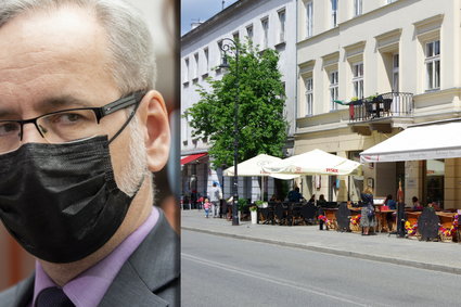 Minister zdrowia: gdy jadę do pracy po Nowym Świecie, nie widzę upadających restauracji