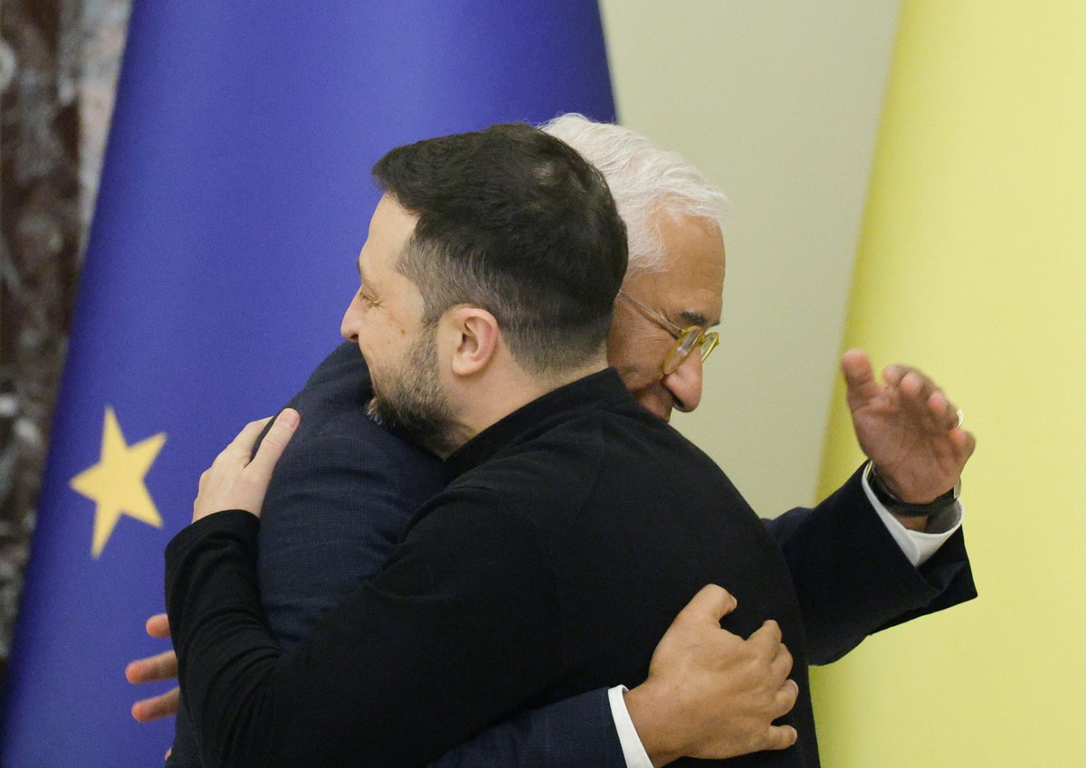 Antonio Costa i Wołodymyr Zełenski