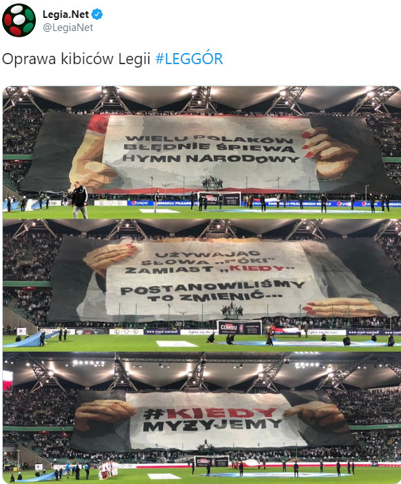 Legia Warszawa na Twitterze