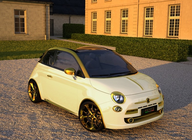 Fiat 500C Dolce Vita – kupa złota