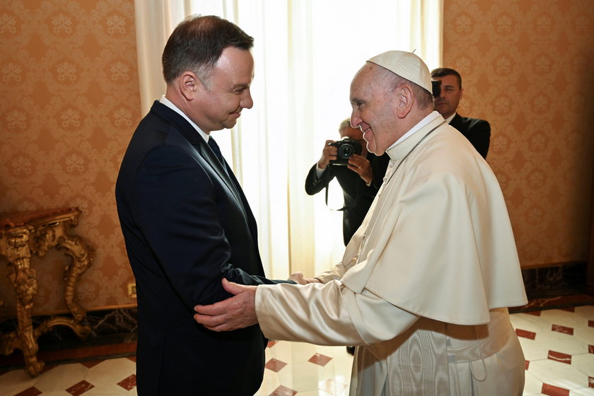 Prezydent zaprosił papieża do Polski na 100. rocznicę odzyskania niepodległości.