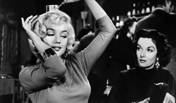 Merilin Monro i Džejn Rasel u filmu "Muškarci više vole plavuše"