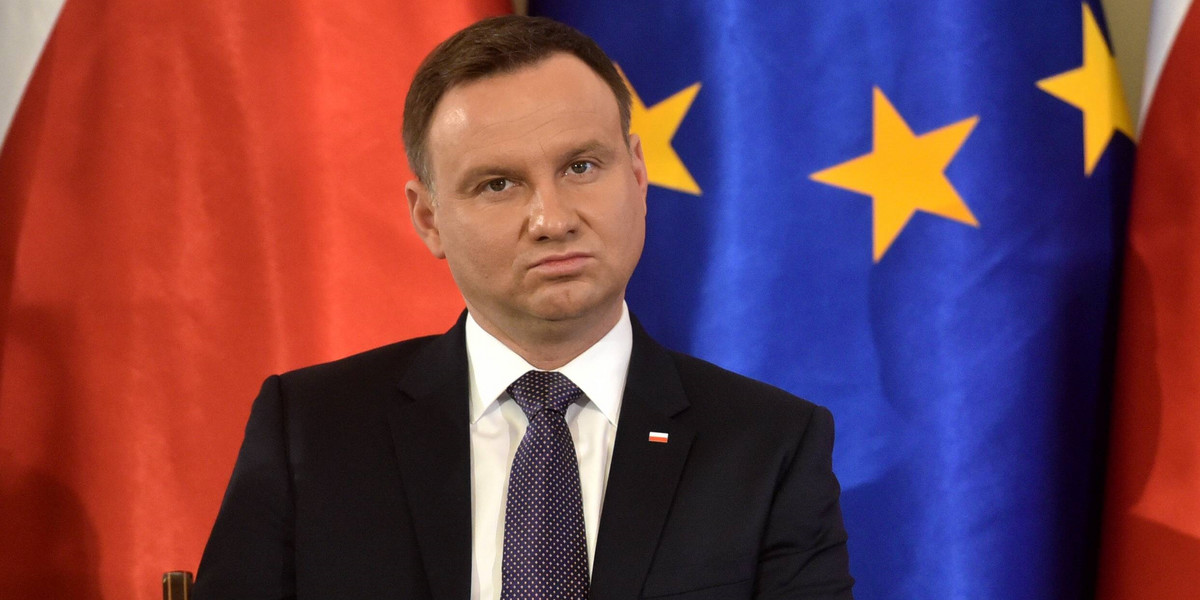 PREZYDENT ANDRZEJ DUDA LAUREATEM NAGRODY IM. LECHA KACZYŃSKIEGO