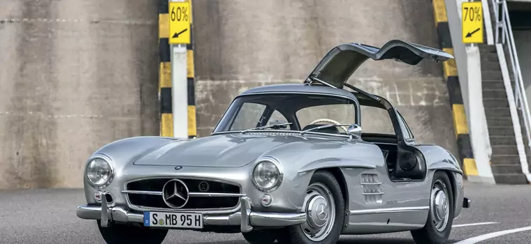 Mercedes 300SL - klasyk niepowtarzalny