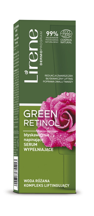 LIRENE Green Retinol napinające serum wypełniające
