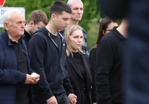 Sahrana Saše Katančića Novo Groblje