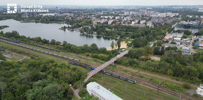 Kładka nad torami przy zalewie Bagry zostanie naprawiona