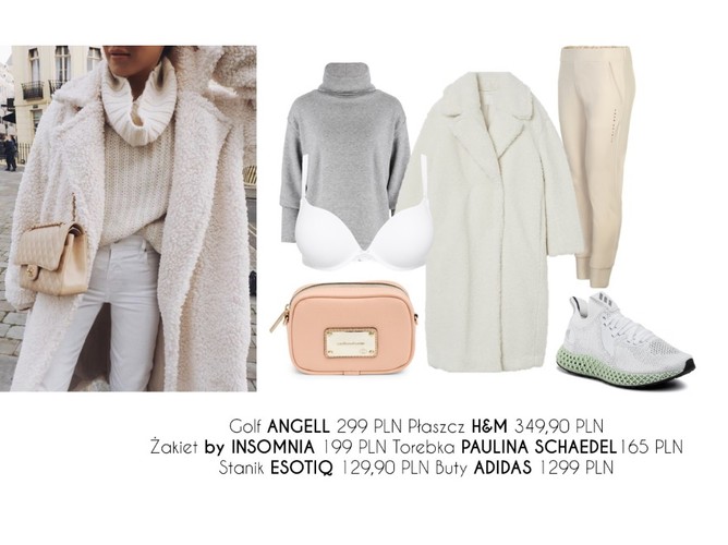 Zimowe STYLIZACJE w jasnych kolorach