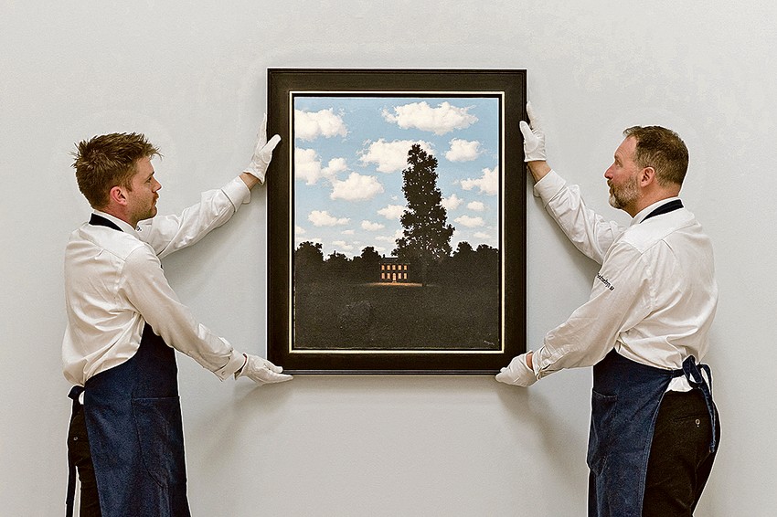 Slika “Imperija svetlosti” belgijskog slikara Renea Magrita prodata je za 70 miliona evra 2022. godine