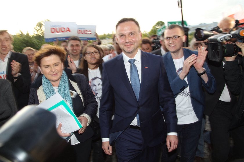 Andrzej Duda podczas kampanii prezydenckiej