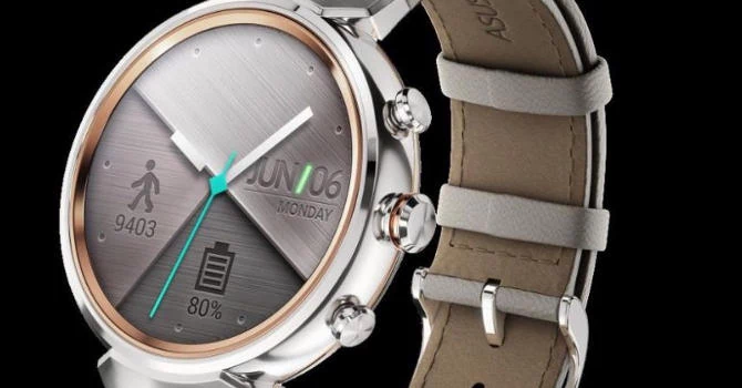Zenwatch - jeden z zegarków działających z Android Wear/WearOS