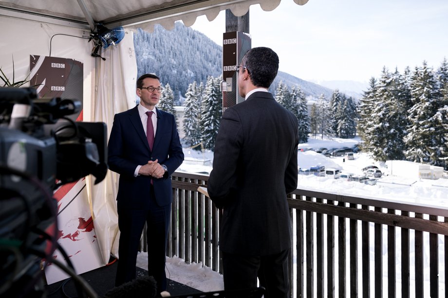 Do Davos pojechał też premier Mateusz Morawiecki