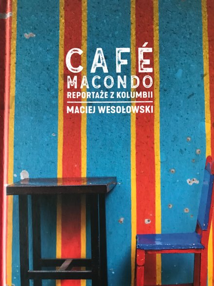 Okładka książki "Cafe Macondo"