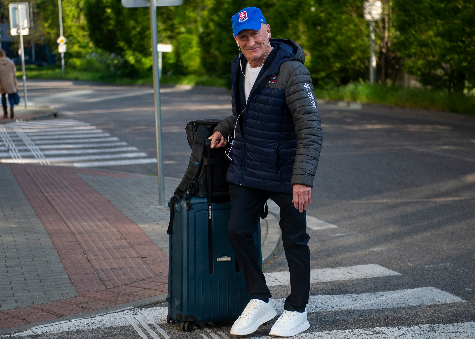 Tréner slovenskej hokejovej reprezentácie Craig Ramsay.