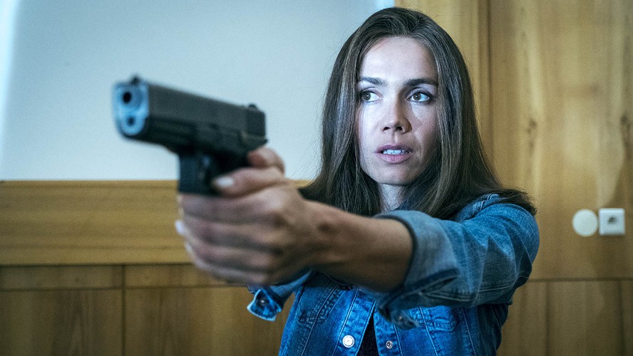 Olga Bołądź w filmie Patryka Vegi 'Kobiety mafii'