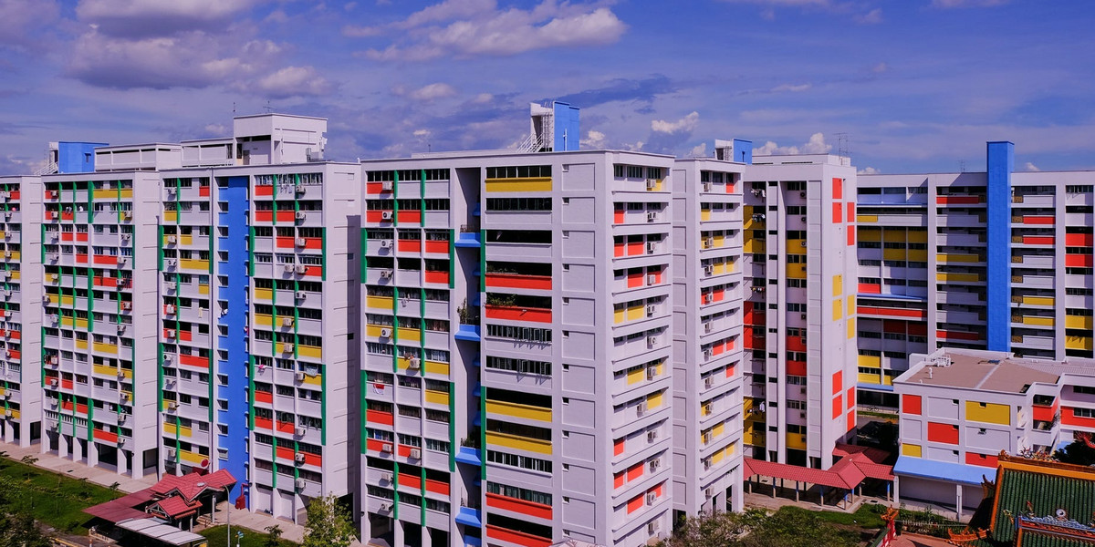 Singapore's public housing apartments are also referred to as HDB flats.