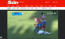 Andre Orellana autorem jednego z najbrutalniejszych zagrań w historii piłki nożnej [WIDEO]