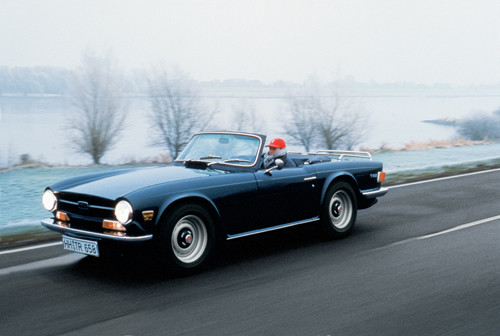 Triumph TR6 - Auto na brytyjską mżawkę