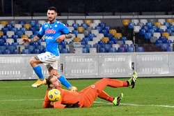 Piotr Zieliński z asystą, Napoli w półfinale Pucharu Włoch