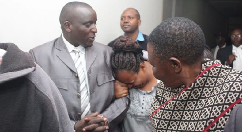 Former Ruaraka OCS Nahashon Mutua who was sentenced to death for murder