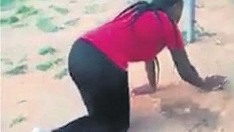 Angry wife forces husbandâs side-chick to clean her home after catching them in bed