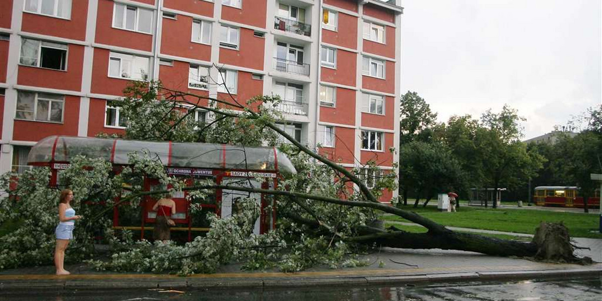 Wichura nad Warszawą