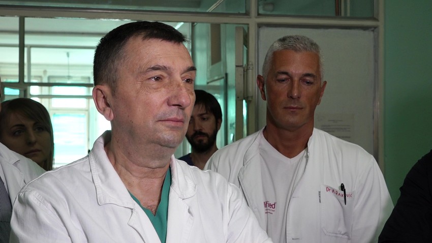 Operaciju je obavio tim lekara iz Ginekološko akušerske klinike "Narodni front" iz Beograda
