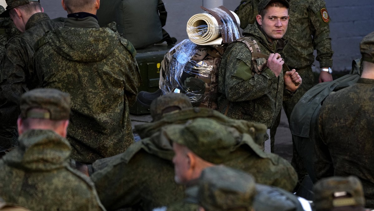 Mobilizacja Rosjan wysyłanych na operację specjalną w Ukrainie.