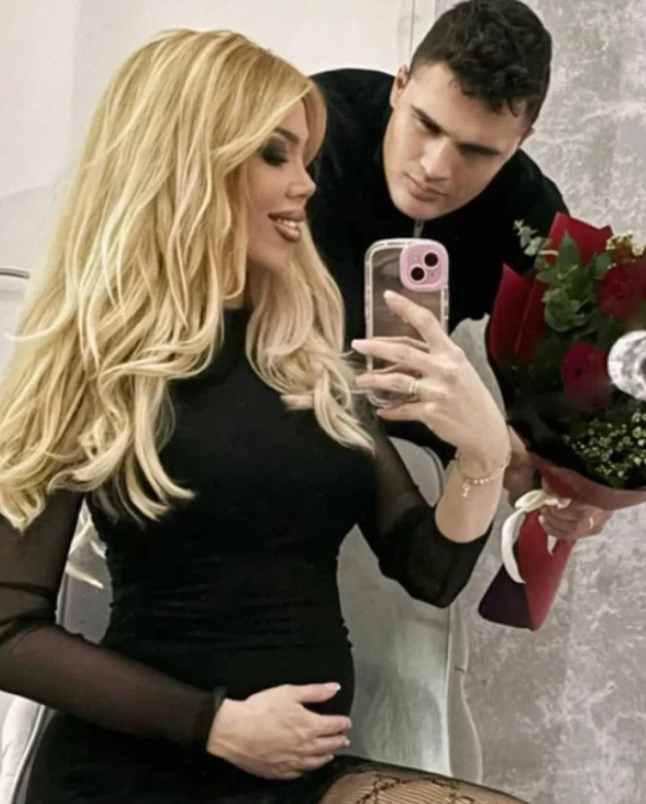 Sara Mia Jokić sa mužem