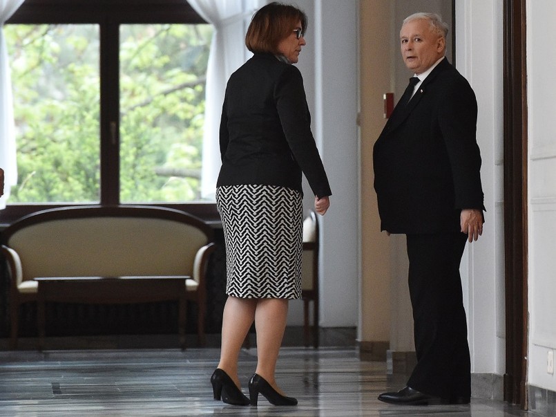 W tym zestawie ubrań całkiem udane było połączenie kolorów, ale...