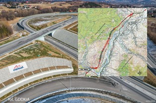 Jedna z najpiękniejszych tras w Polsce na finiszu. Nowe tunele prawie gotowe [ZDJĘCIA]