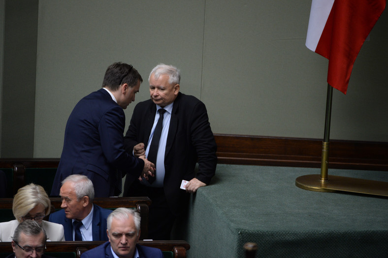 Zbigniew Ziobro i Jarosław Kaczyński 