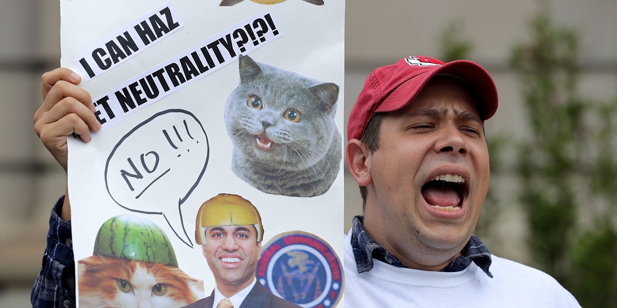 'We are disappointed': Tech firms are speaking up against the FCC's plan to kill net neutrality