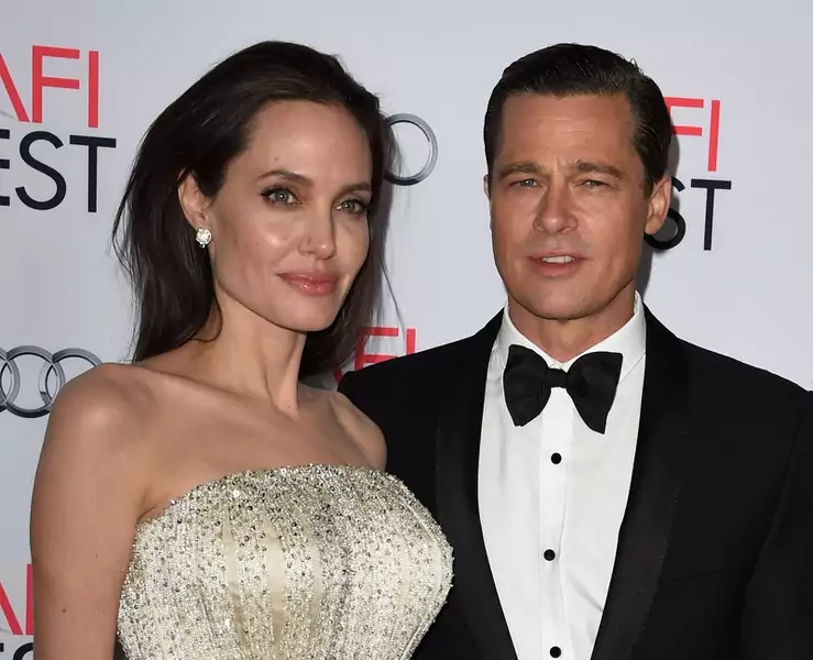 Angelina Jolie i Brad Pitt / East News