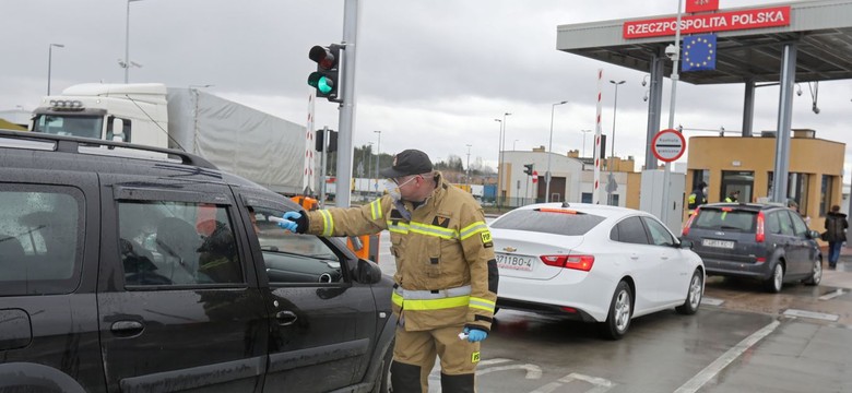 Kontrole sanitarne na granicach Polski [ZDJĘCIA]