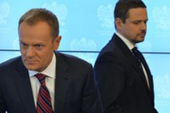 WARSZAWA TUSK TRZASKOWSKI KONFERENCJA PRASOWA