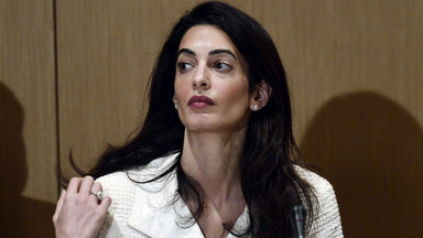 Amal Clooney podjęła się obrony syna Kaddafiego