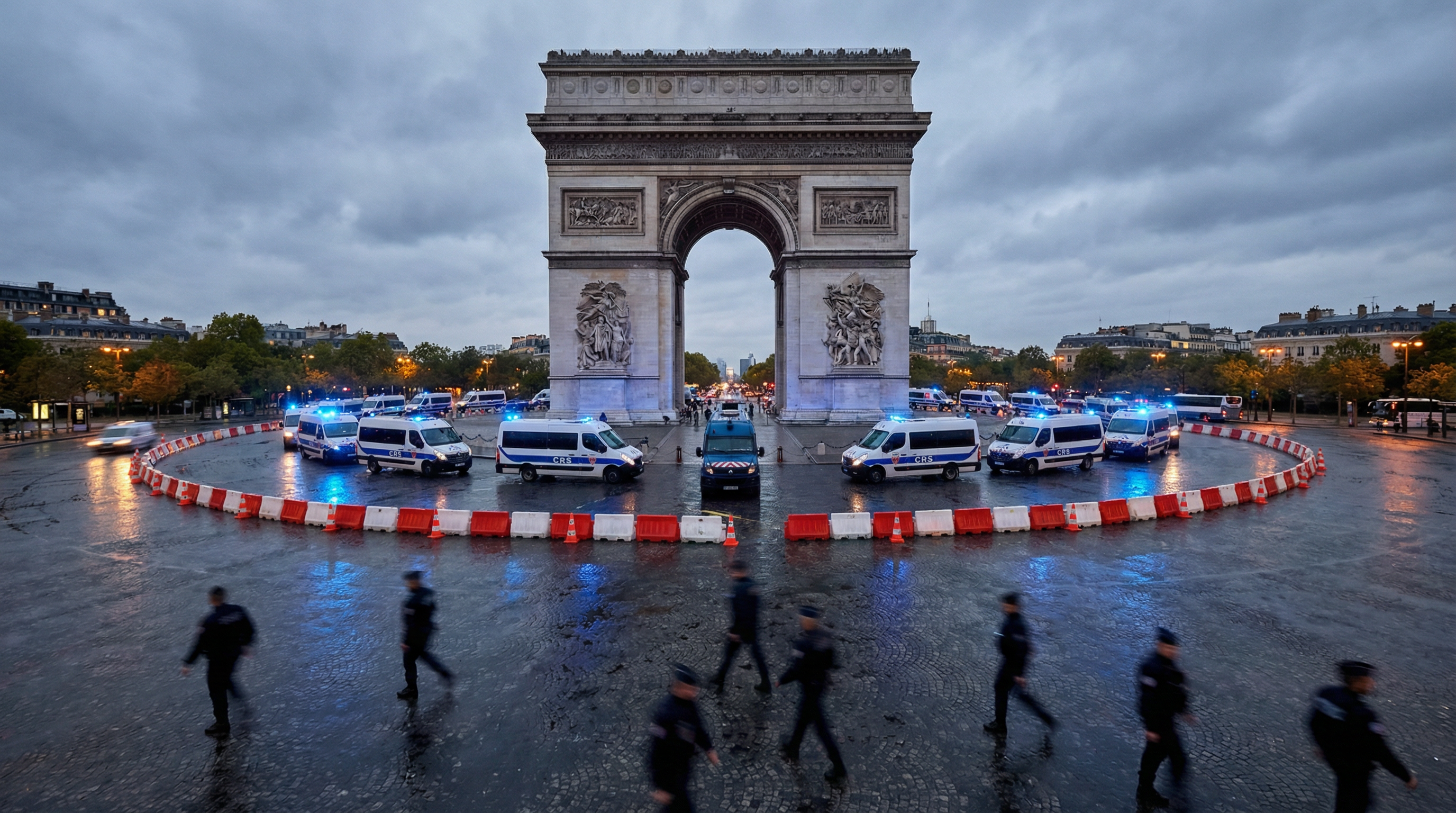 Arc de Triomphe : l'assaillant au couteau était sous surveillance policière