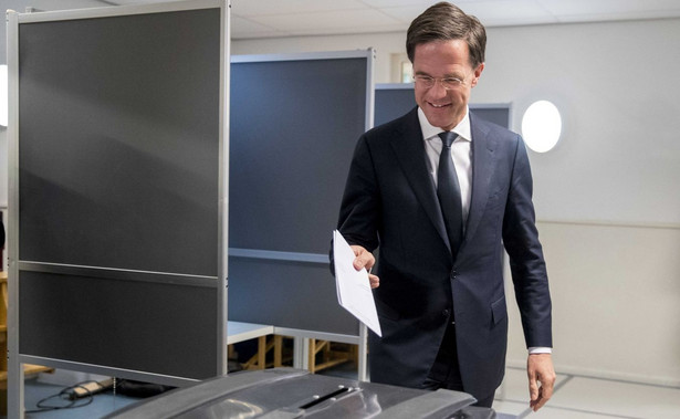 Premier Holandii Mark Rutte