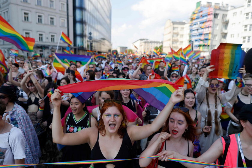 Ruszyła Parada Równości w Warszawie. Oto najlepsze zdjęcia