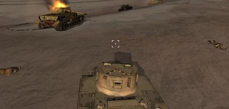 Screen z gry "Tank Combat"