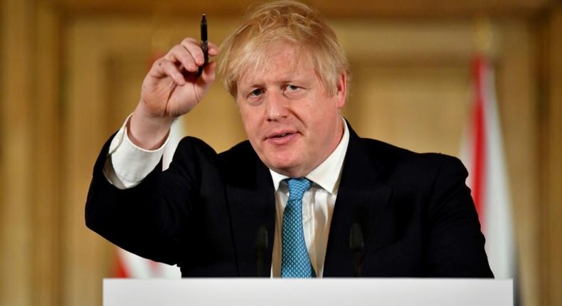 Prime Minister Boris Johnson said Britain could turn the virus tide -- but only if everybody heeded advice -- and he ruled nothing out if tougher measures prove unavoidable