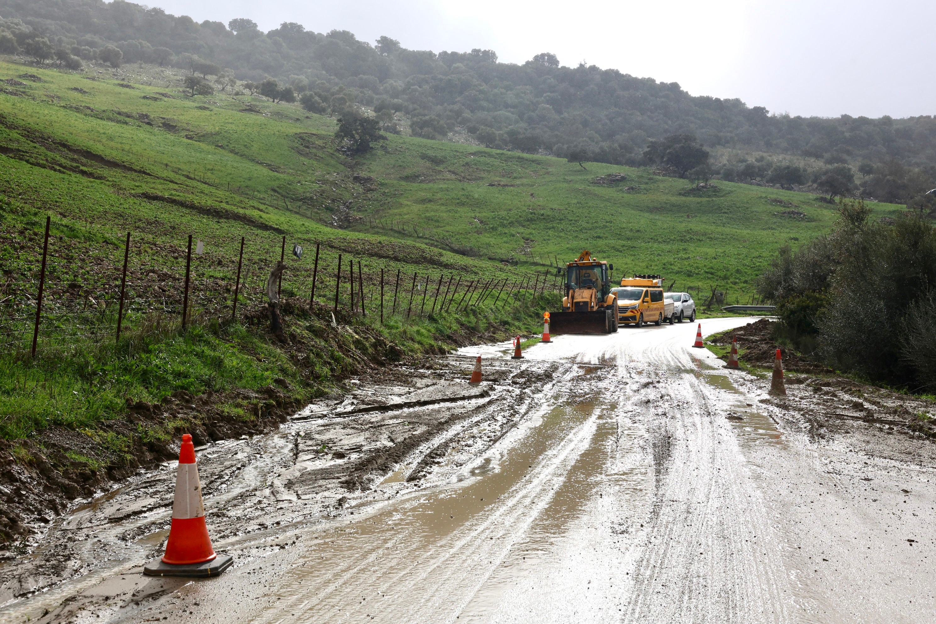 El segundo desprendimiento deja Benamahoma totalmente aislada