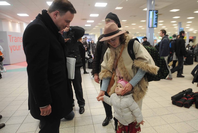 Andrzej Duda już w Londynie