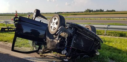 Wójt Żelazkowa znowu nabroił! Rozbił samochód i zniknął