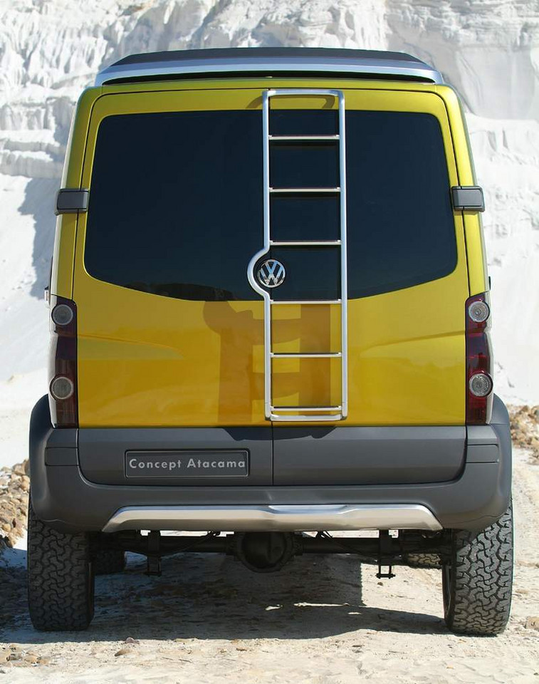 Volkswagen Crafter Atacama: z załadunkiem w teren