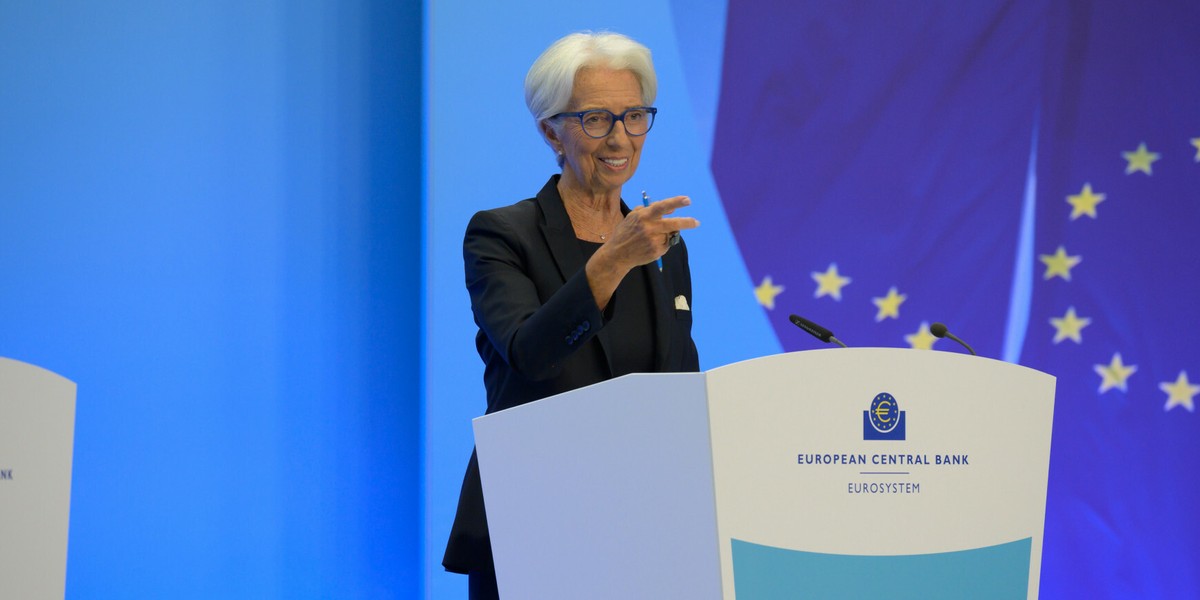 Prezes EBC Christine Lagarde.