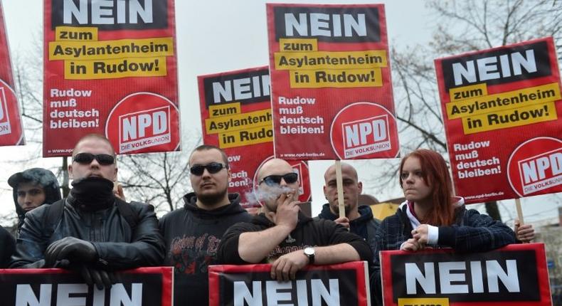 The neo-Nazi NPD was founded in 1964 and advocates 'Germany for the Germans'